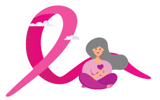 Breast cancer ribbon